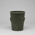 Forrest Leather Wastebasket