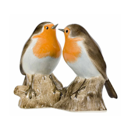 Robin Salt and Pepper Shakers