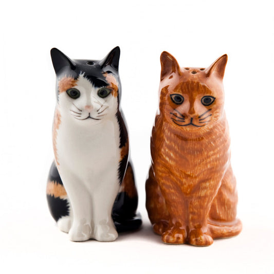 Eleanor and Vincent Salt and Pepper Shakers