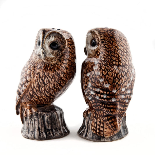 Tawny Owl Salt and Pepper Shakers