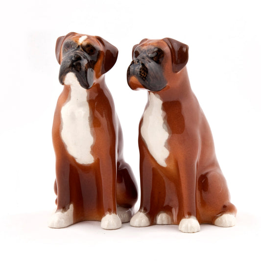 Boxer Salt and Pepper Shakers