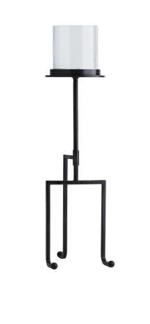 Iron Tripod Torchiere