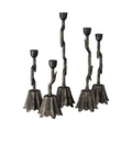 Candlesticks, Bronze Aluminum, Sold Individually