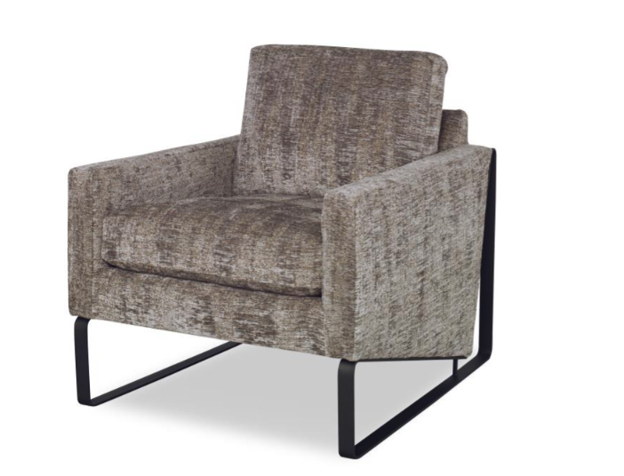 Metal Frame Chair in Grey