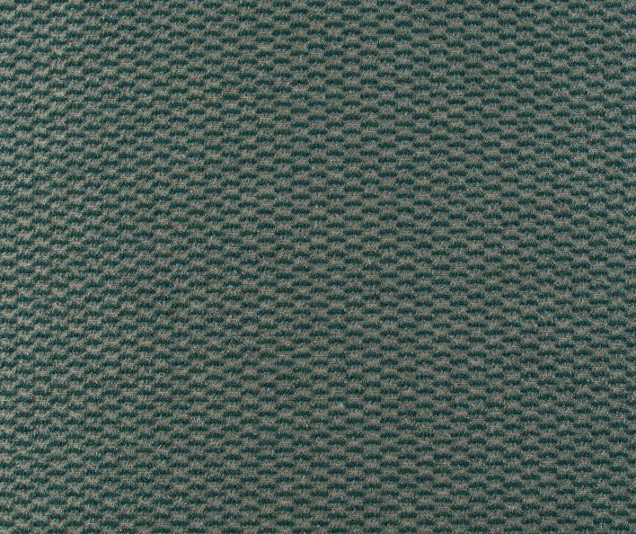 Rolled Arm Lounge Chair in Loopy Teal Texture