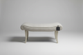 Calla Bench in Neutral Dot + Chalk Finish