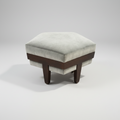 Modular Ottoman in Espresso Velvet