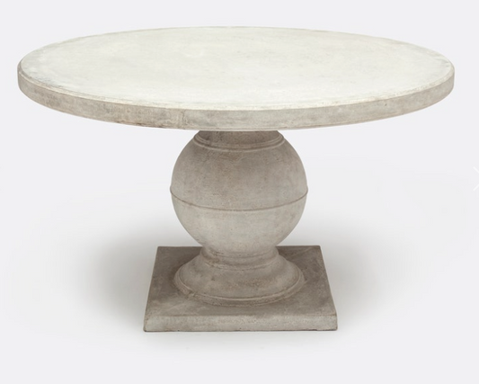 Round Concrete Outdoor table