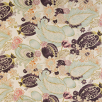 Paisley Linen Sofa