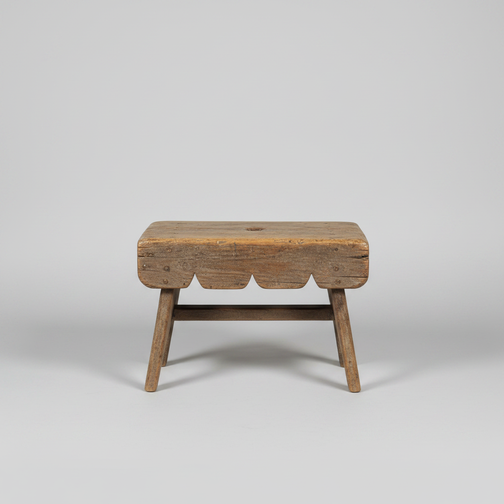 Antique Diary Stool