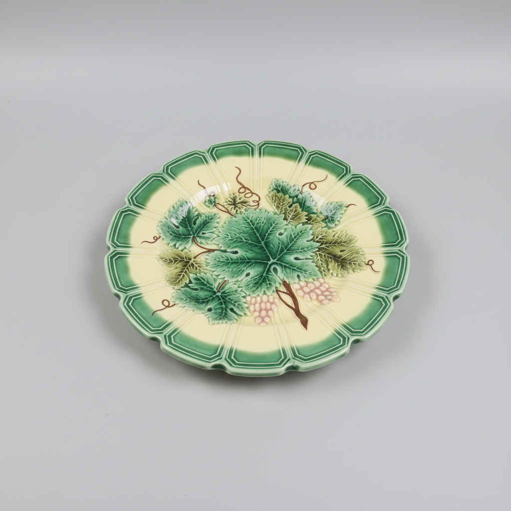 Majolica Plates, 1860