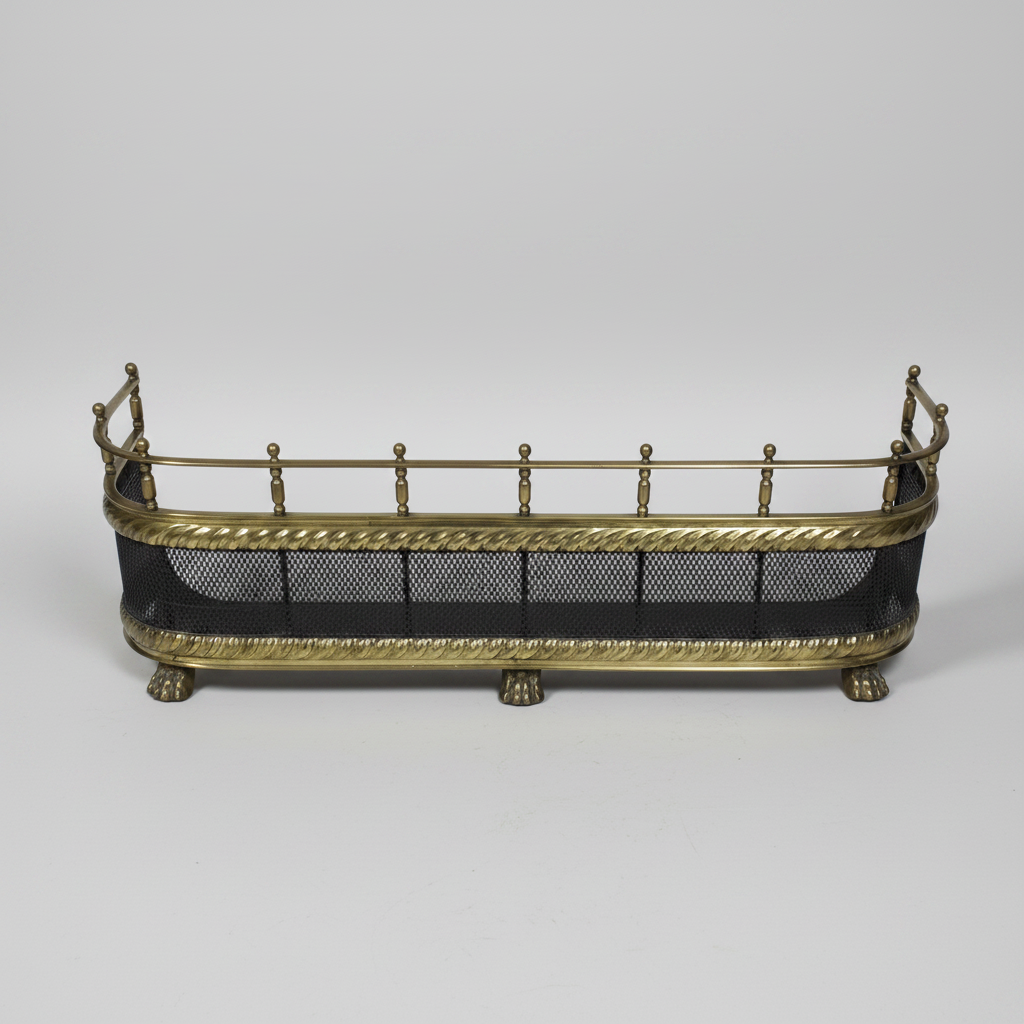 Brass and Steel Fender, 1920