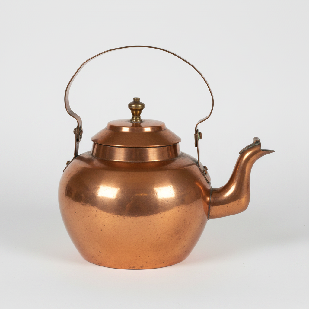 Copper Teapot, UK 1900's