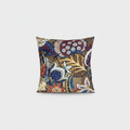 Cerulean Color Floral Pillow