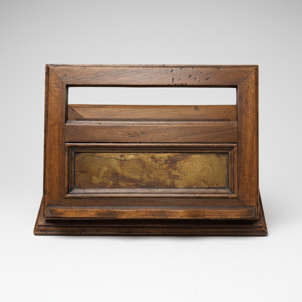 Vintage Mahogany Book Stand