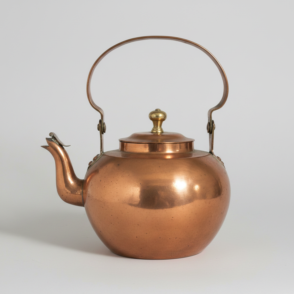 Copper Teapot, UK 1900's