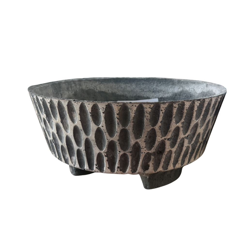 Black and White Pottery Planters