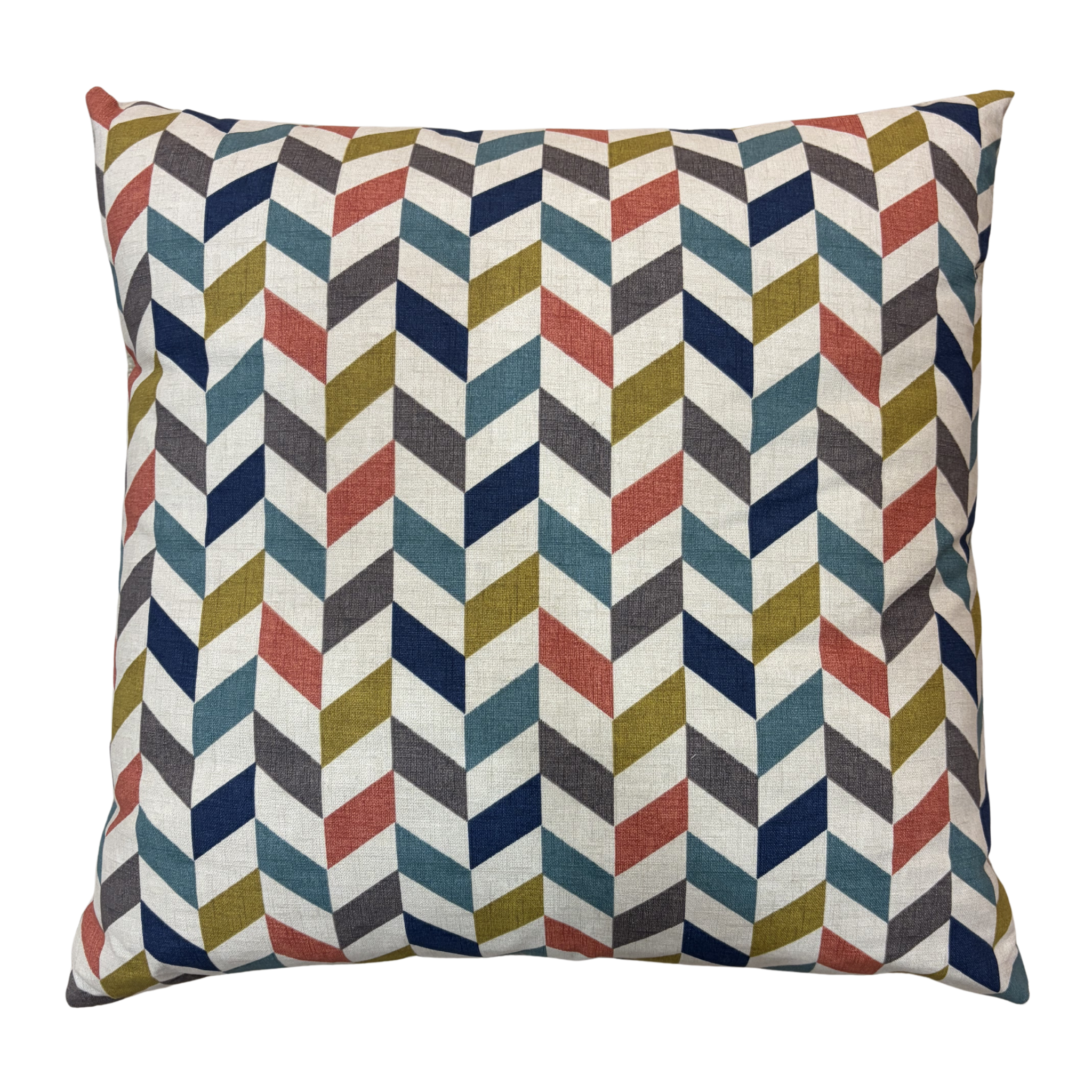 Multi Color Chevron Pillow