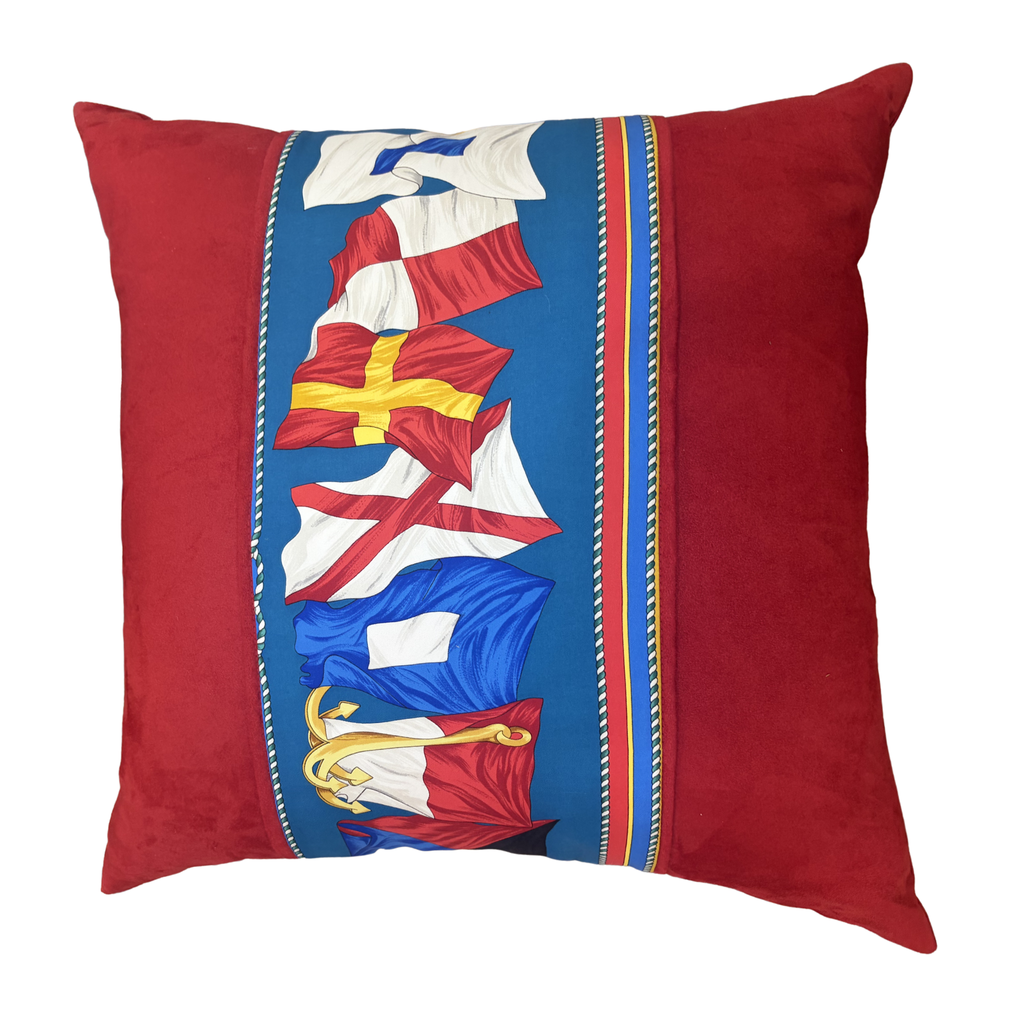 Gucci Nautical Flags Pillow