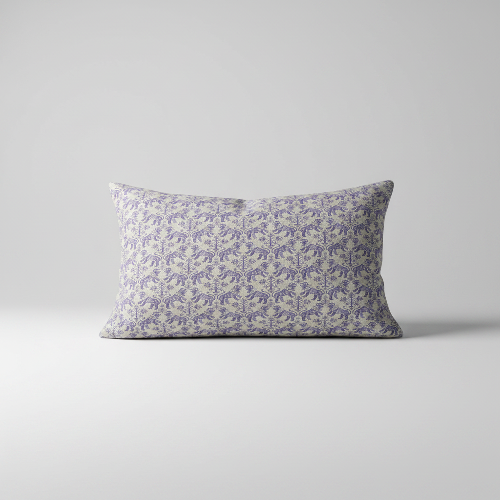 Purple Fortuny Lumbar