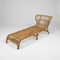 Wicker Chaise Lounge