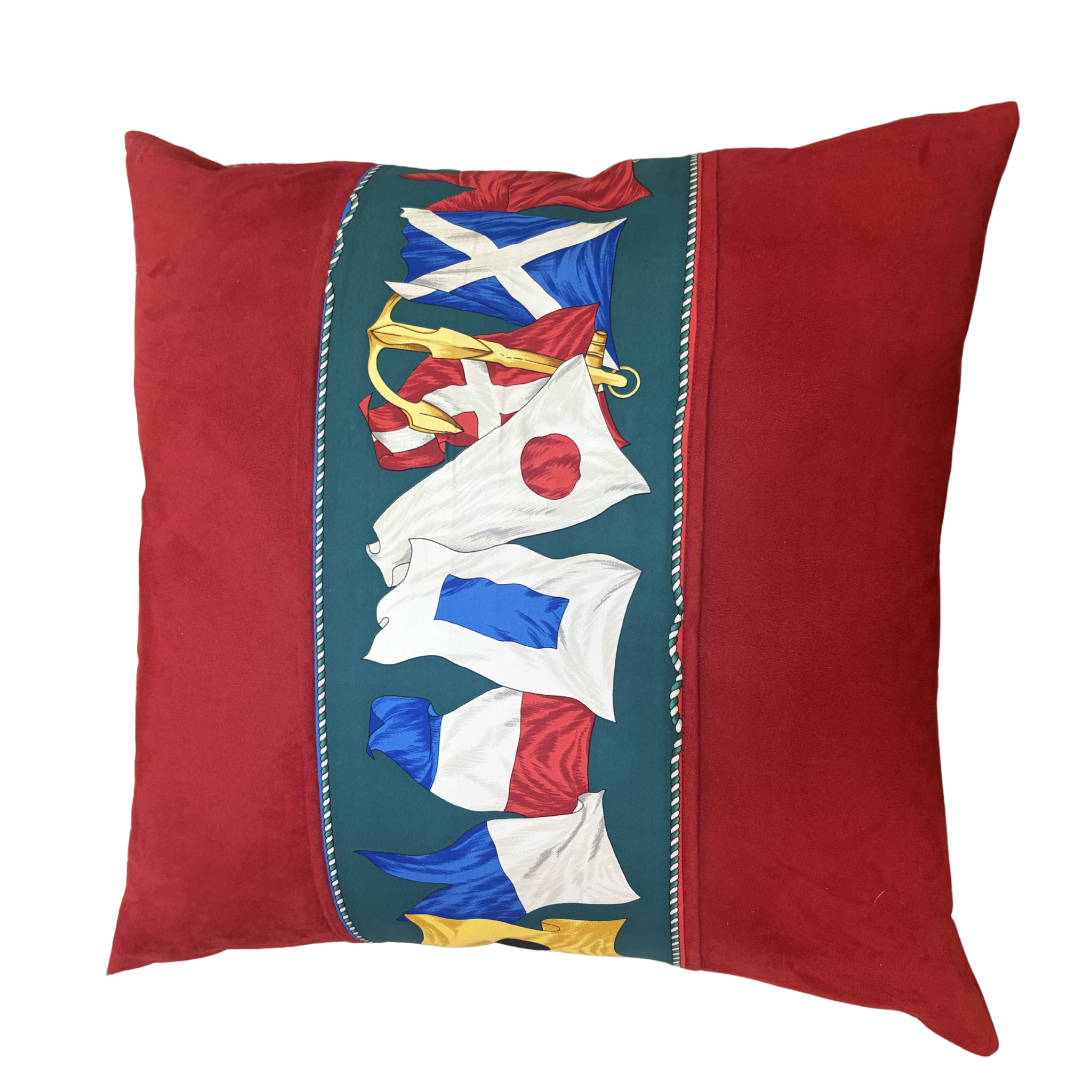Gucci Nautical Flags Pillow
