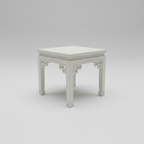 Vintage Greek Key Side Table