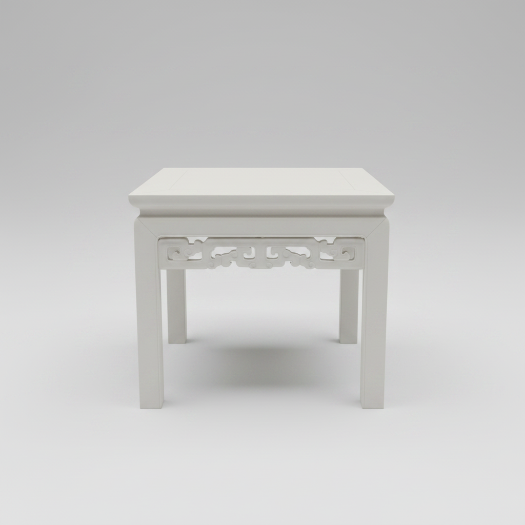 Vintage Greek Key Side Table