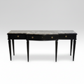 Ebonised Marble Top Console Circa 1900