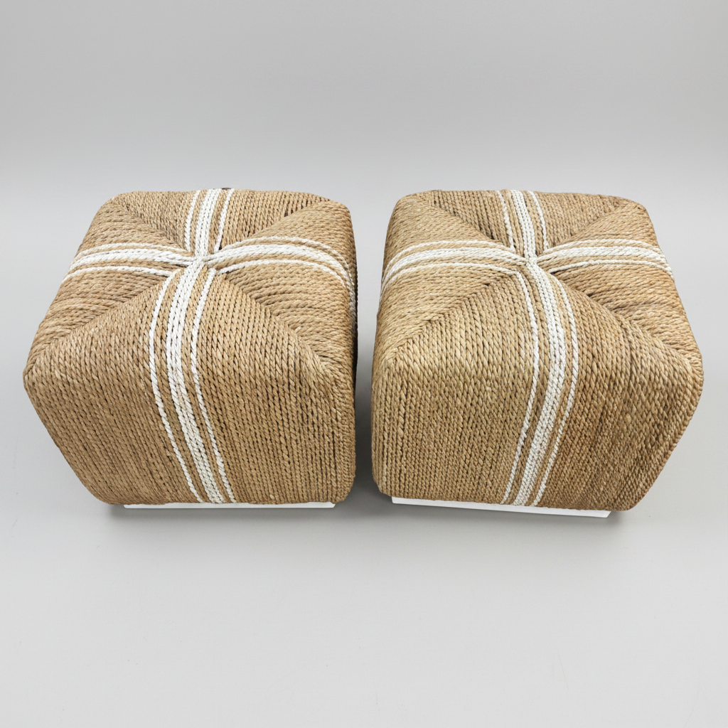 Woven Abaca Cube