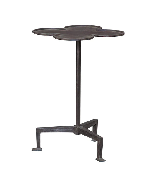 Clover Iron Drink Table