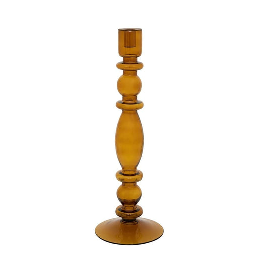Recycled Glass Sculptural Candle Holder