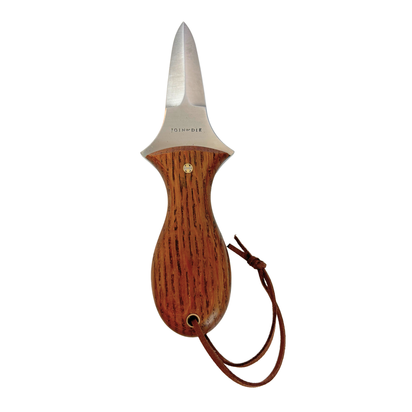Oyster Knife with Leather Sheath