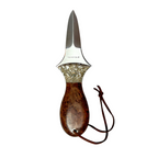 Oyster Knife with Leather Sheath