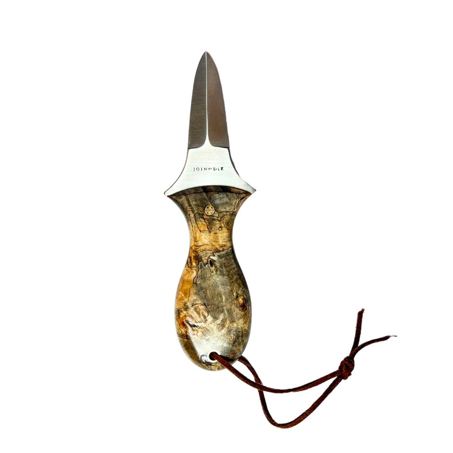 Oyster Knife with Leather Sheath