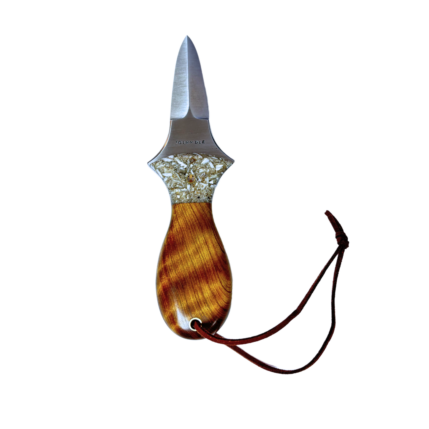 Oyster Knife with Leather Sheath
