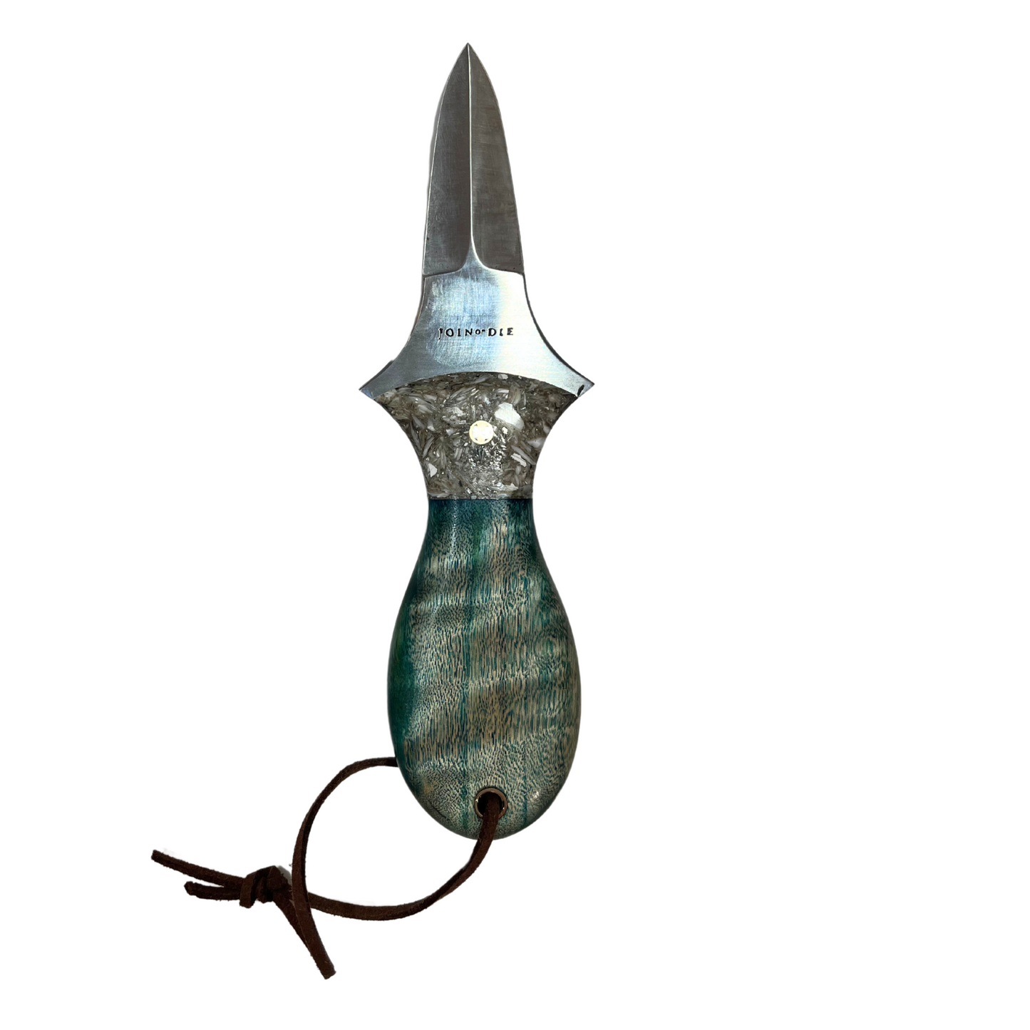 Oyster Knife with Leather Sheath