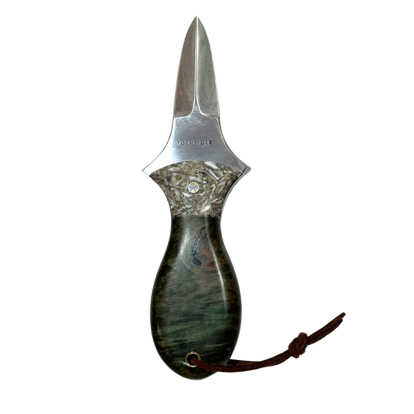 Oyster Knife with Leather Sheath