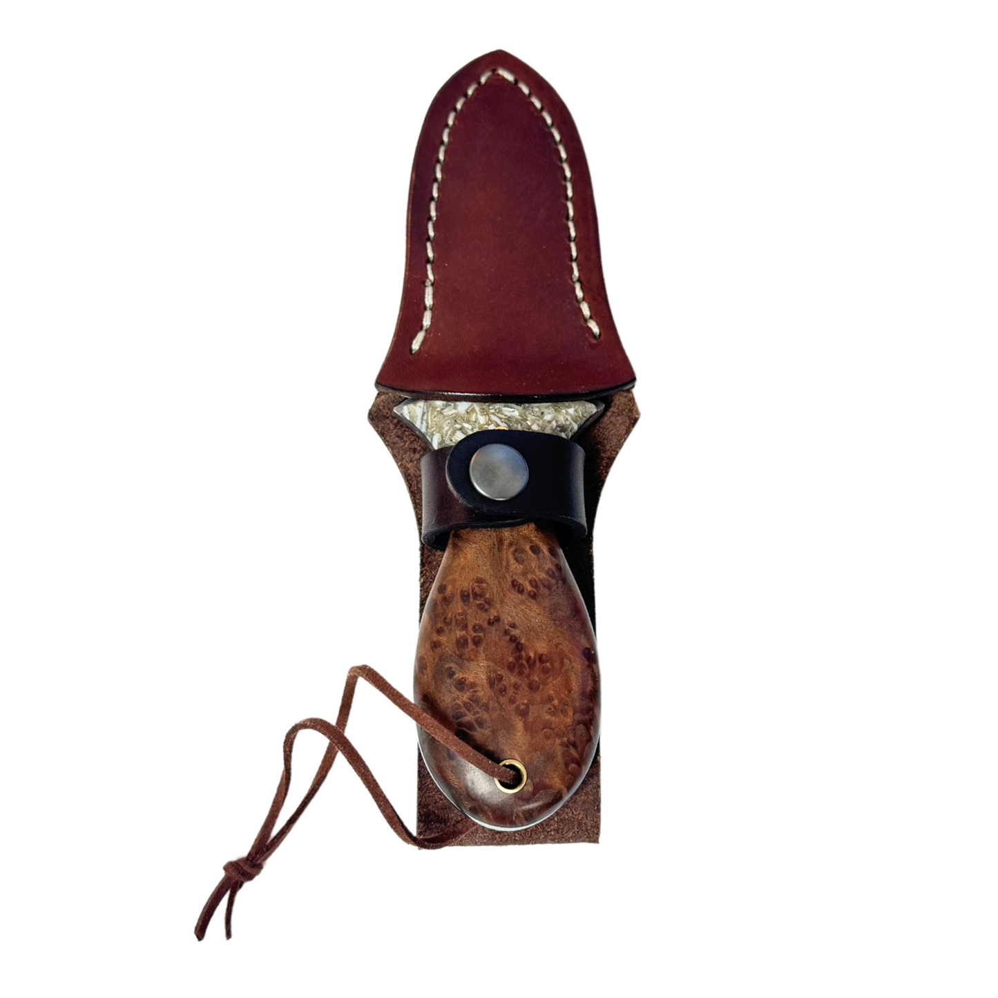 Oyster Knife with Leather Sheath