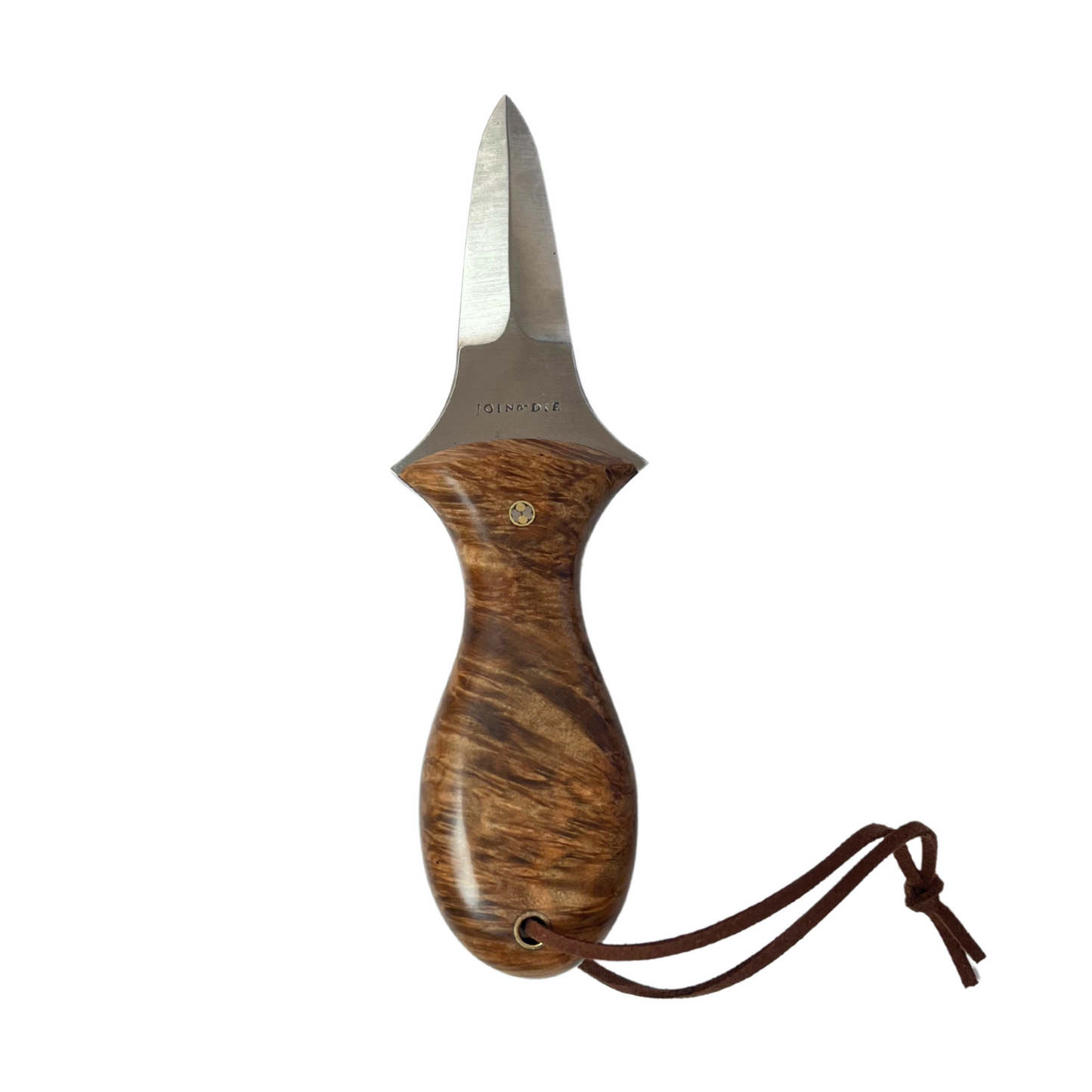 Oyster Knife with Leather Sheath