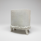 White Footed Ceramic Pots