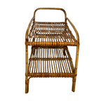 Wicker Bar Cart from Italy
