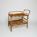 Wicker Bar Cart from Italy