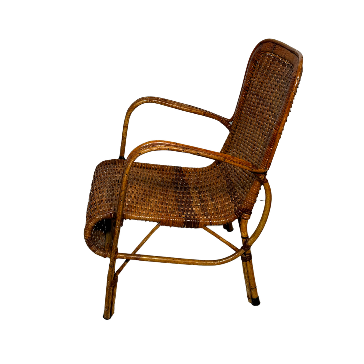 Pair of Wicker Lawn Chairs