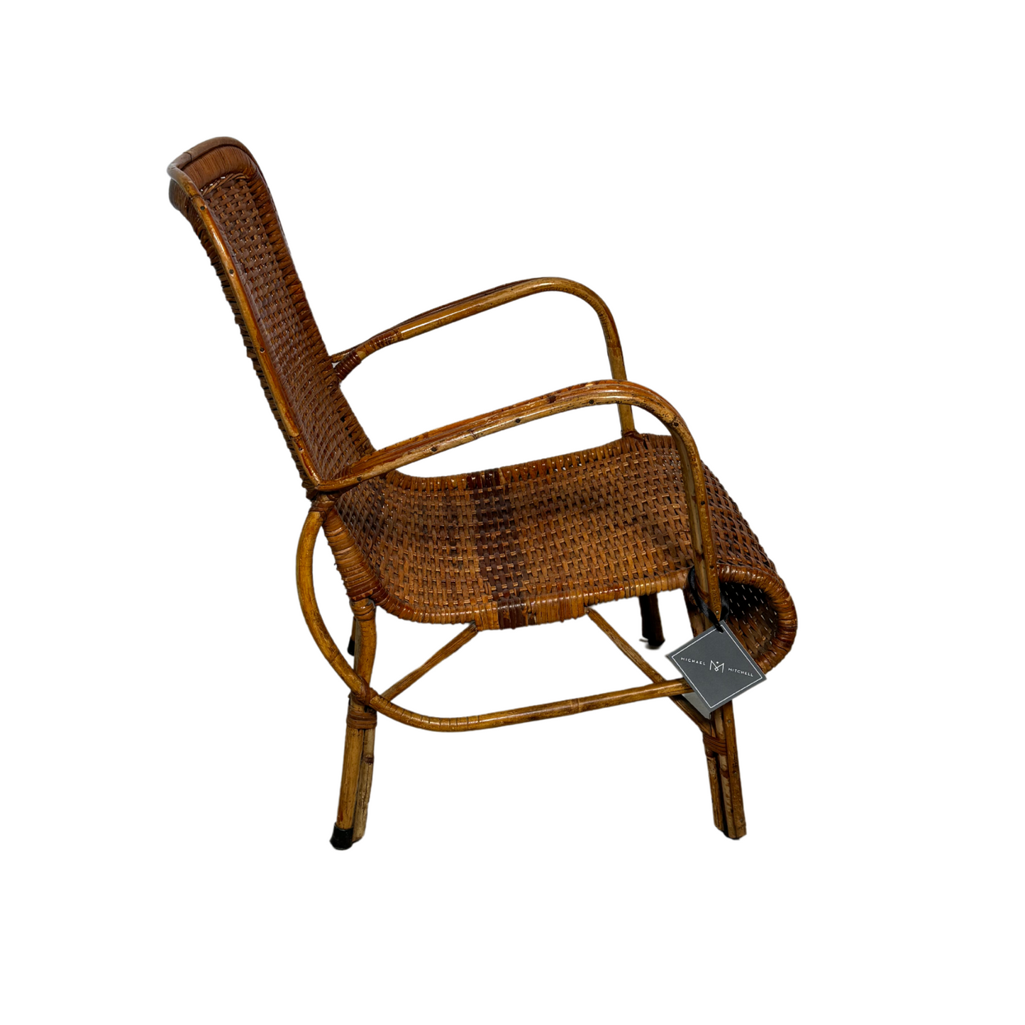 Pair of Wicker Lawn Chairs