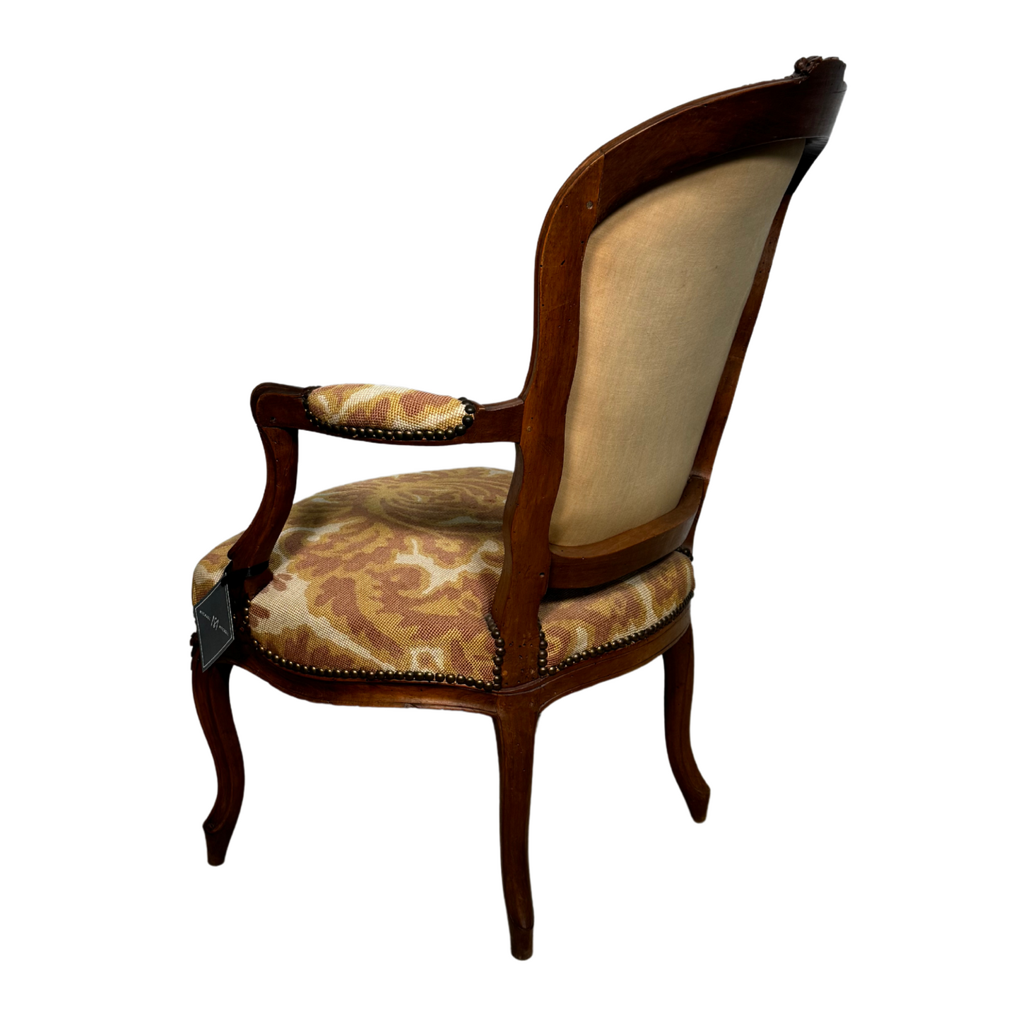 Pair of Louis XV Chairs with Original Needlepoint