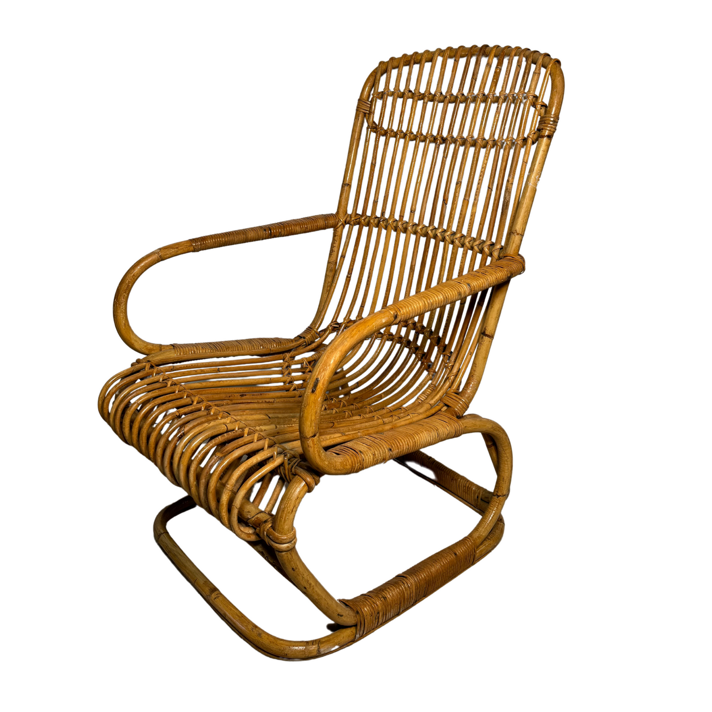 Pair of Wicker Armchairs