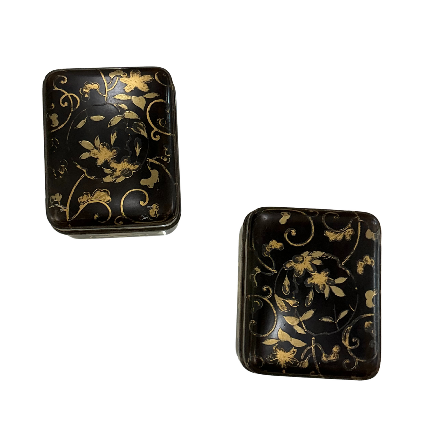 Pair of Japanese Snuff Boxes