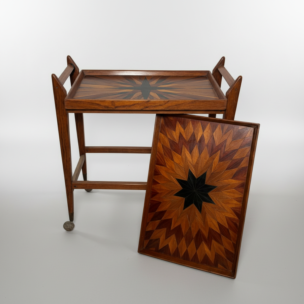 Vintage Starburst Barcart 1950’s