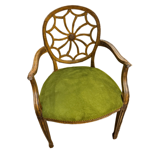 Pair of Antique Spider Back Chairs